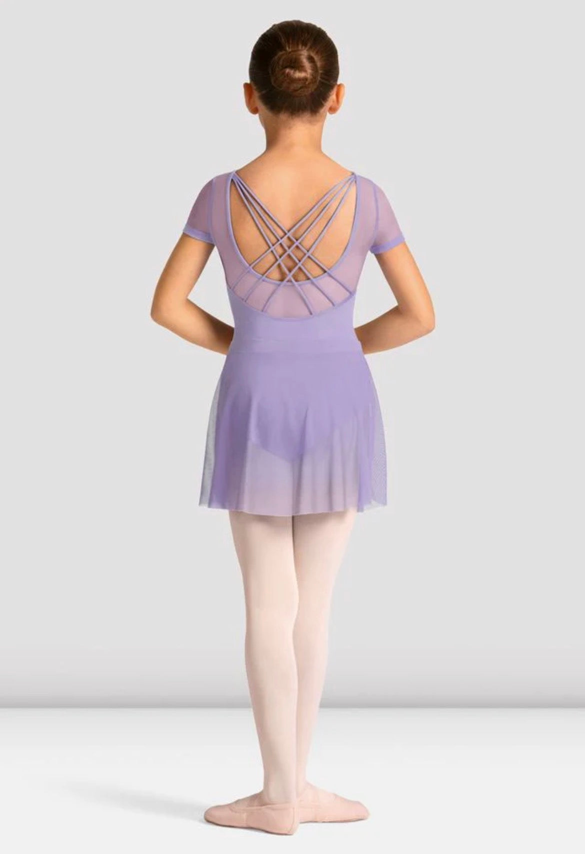 Mirella Girl’s Lilac Celestia Mesh Skirt