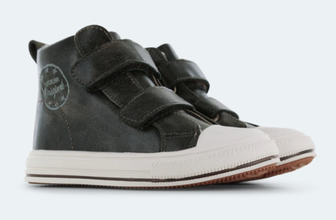 Shoesme Dark Brown Hi-Top Style Boots