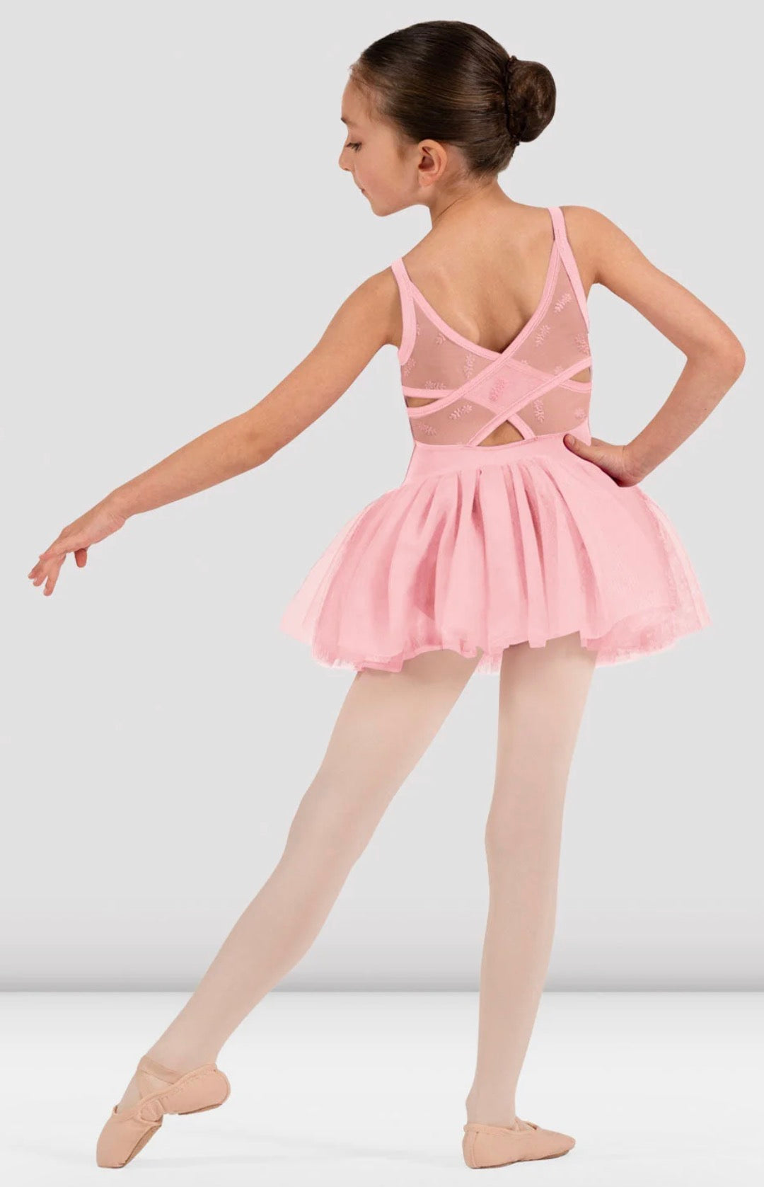 Bloch Pink Gianna Floral Camisole Tutu Dress