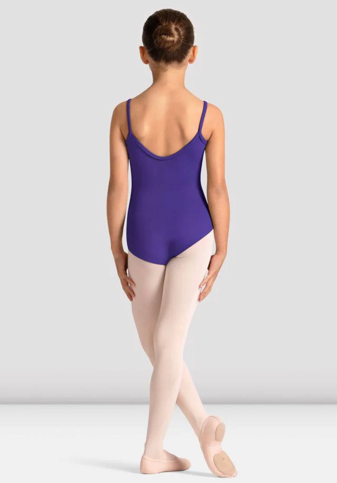 Mirella Girl’s Violet Celestia Camisole Leotard