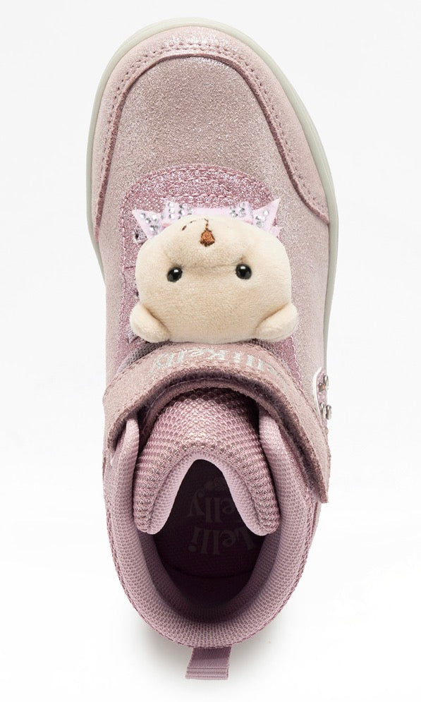 Lelli Kelly Pink Sparkly Orsetto Teddy Bear Boots
