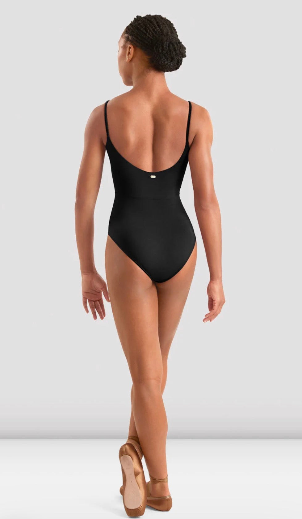 Mirella Black Adagio Camisole Leotard