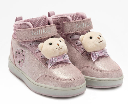 Lelli Kelly Pink Sparkly Orsetto Teddy Bear Boots