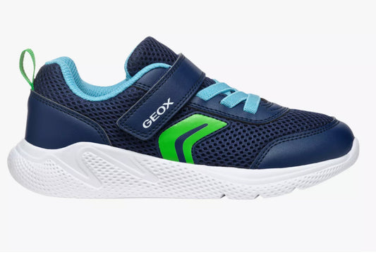 Geox B Sprintye Navy & Light Green