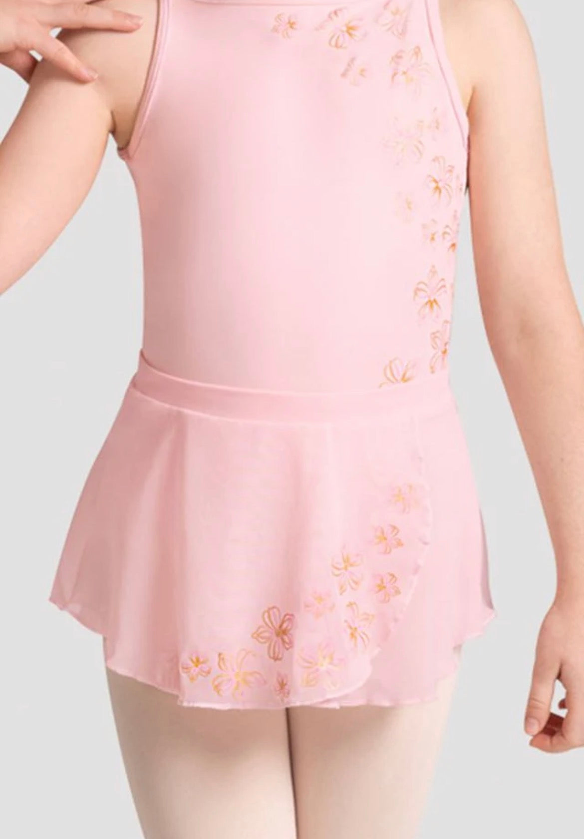 Bloch Girl’s Candy Pink Claire Wrap Skirt