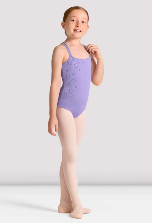 Bloch Girl’s Lilac Jade Cross Back Leotard
