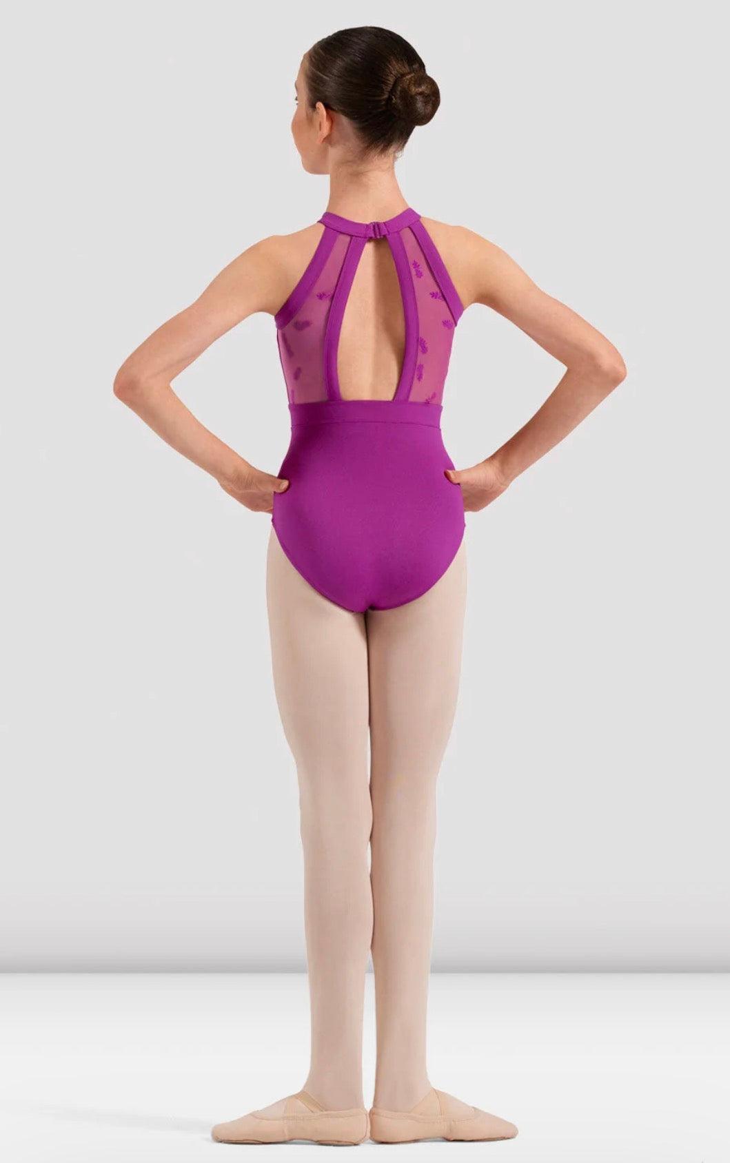 Bloch Girl’s Orchid Ella Halterneck Leotard