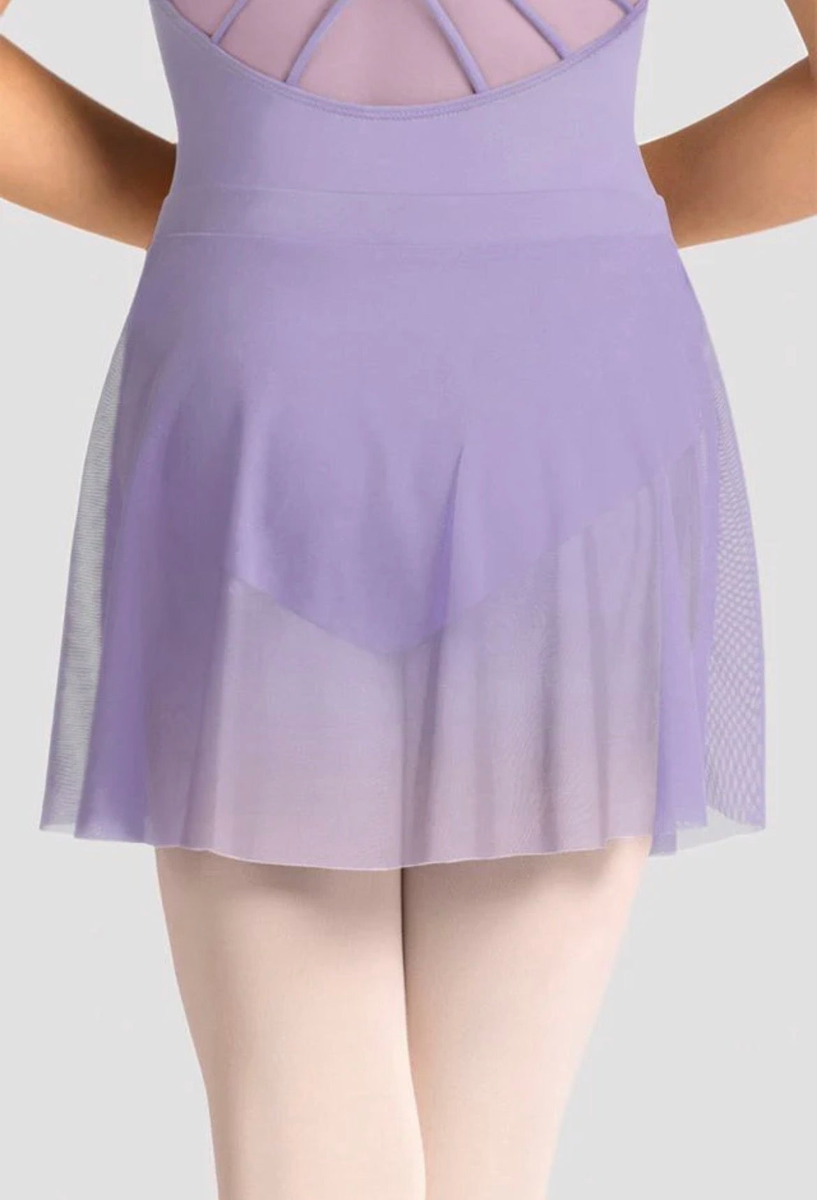 Mirella Girl’s Lilac Celestia Mesh Skirt