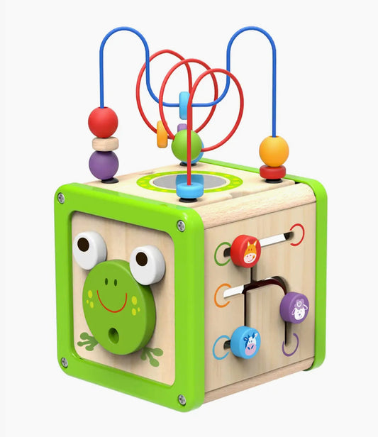 Woody Treasures Activity Cube