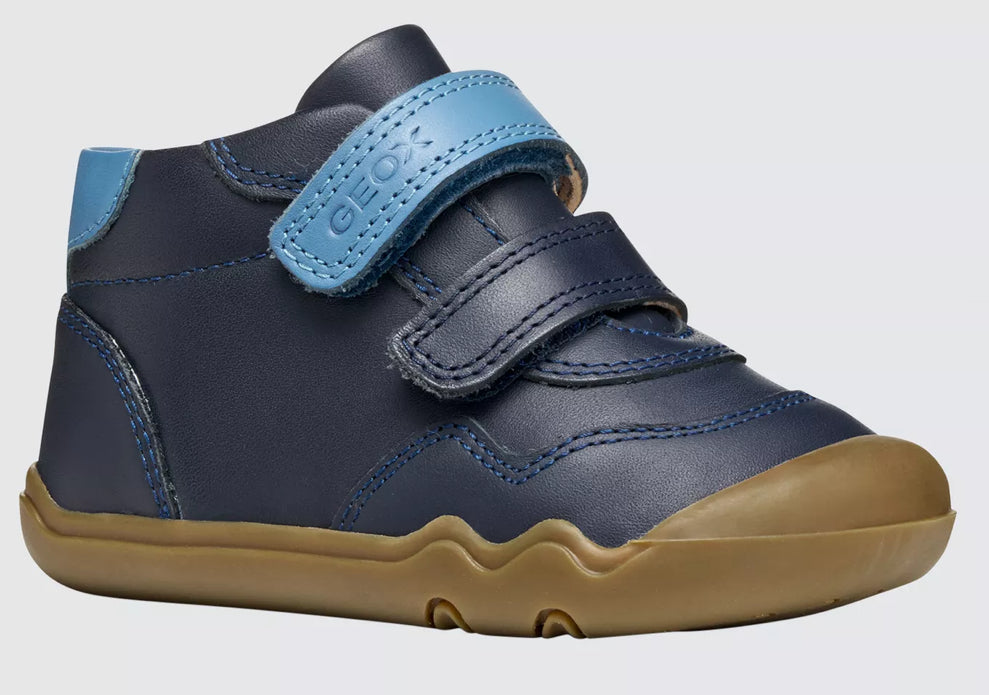 Geox B Steppieup Navy Barefoot Boot