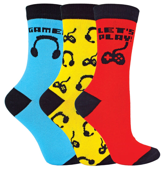 Sock Snob 3 Pack Gamer Socks