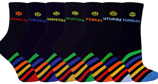 Sock Snob Novelty Days of the Week Socks