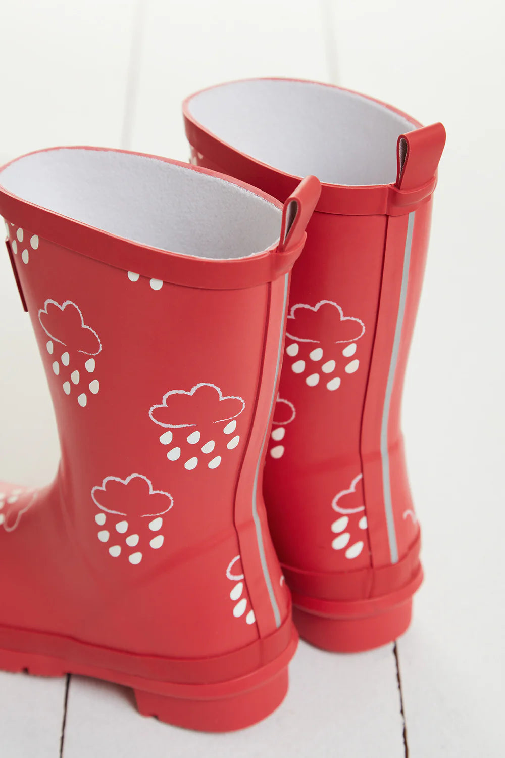 Grass & Air Junior Coral Colour Changing Wellies