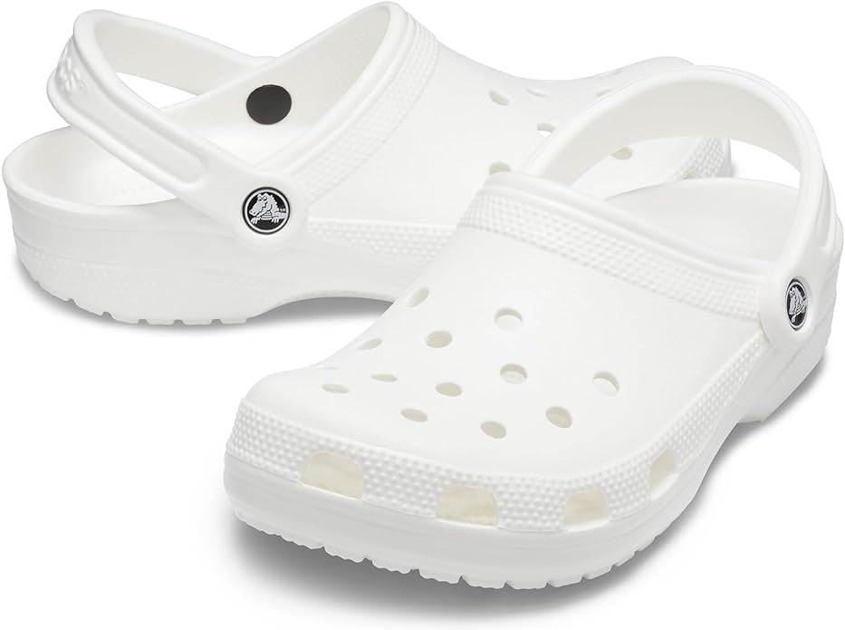 Classic White Crocs