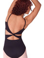 Capezio Black Soft Elegance Twist Back Leotard