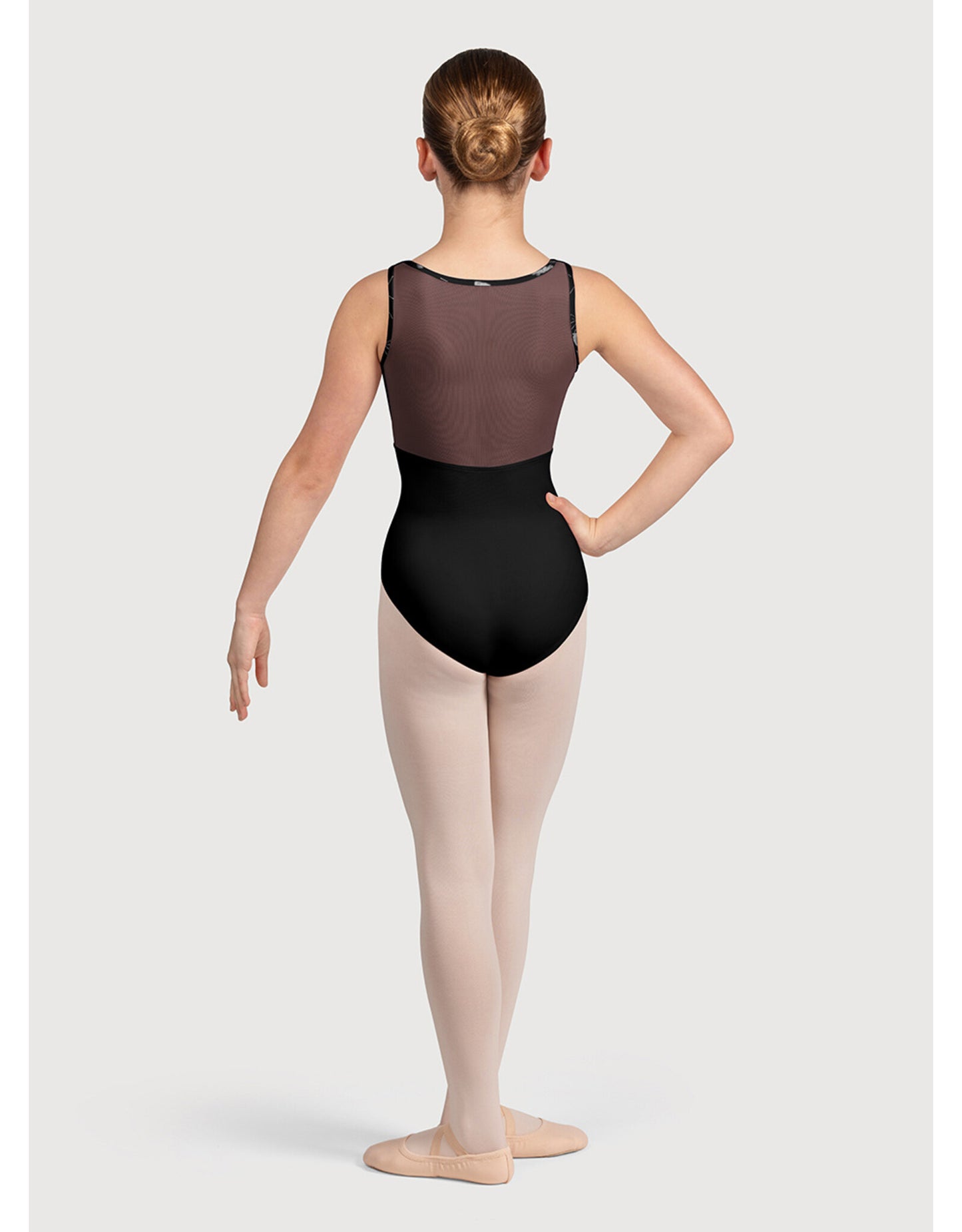 Bloch Black Petal Corset Leotard