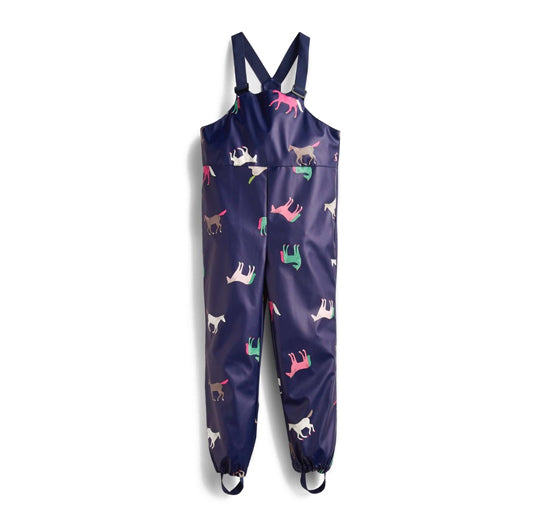 Joules Splashwell Printed Rubber Dungarees