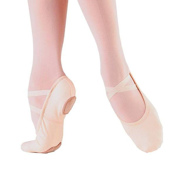 So Danca SD16 Elasticated Split Sole Canvas Ballet Shoes