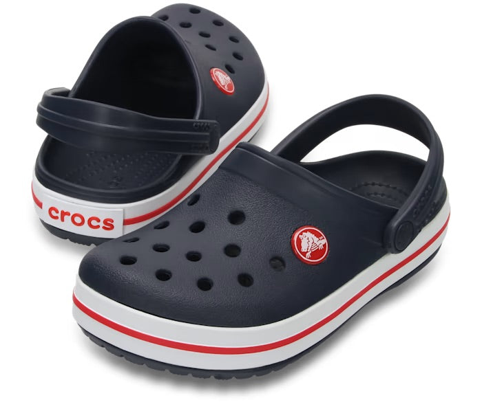 Crocs Kids Navy Crocband Clogs