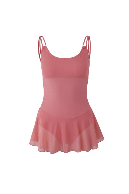 Freed Lali Coral Skirted Leotard