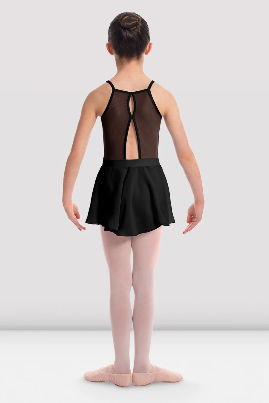 Girls Bloch Rose Embellished Skirted Leotard