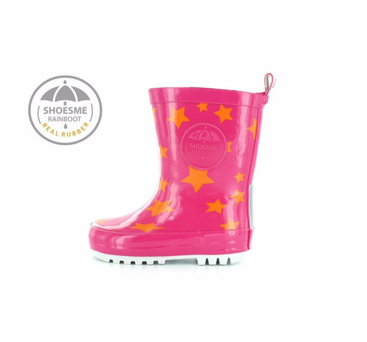 Shoesme Pink Star Wellies