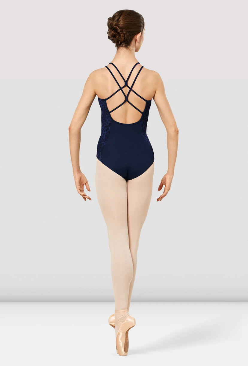 Bloch Parisian Blue Kiara Double Strap Leotard