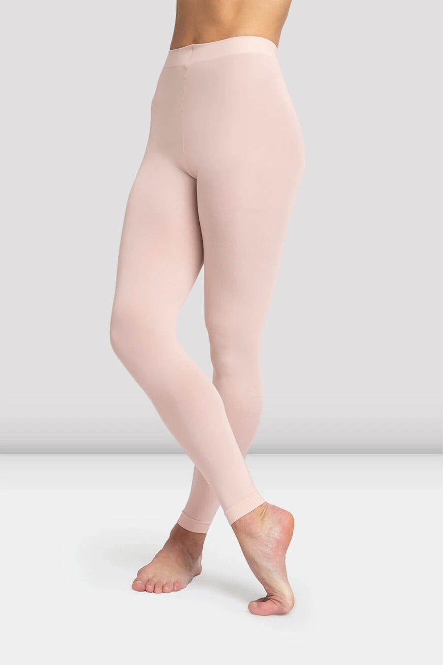 Bloch Ladies Pink Footless Tights