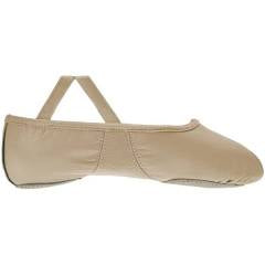 Starlite Pink Leather split sole ballet shoe