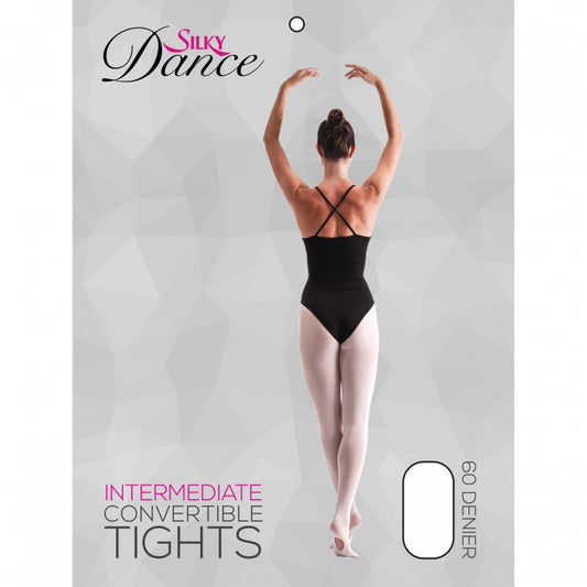 Silky Adult Convertible Dance Tights Theatrical Pink