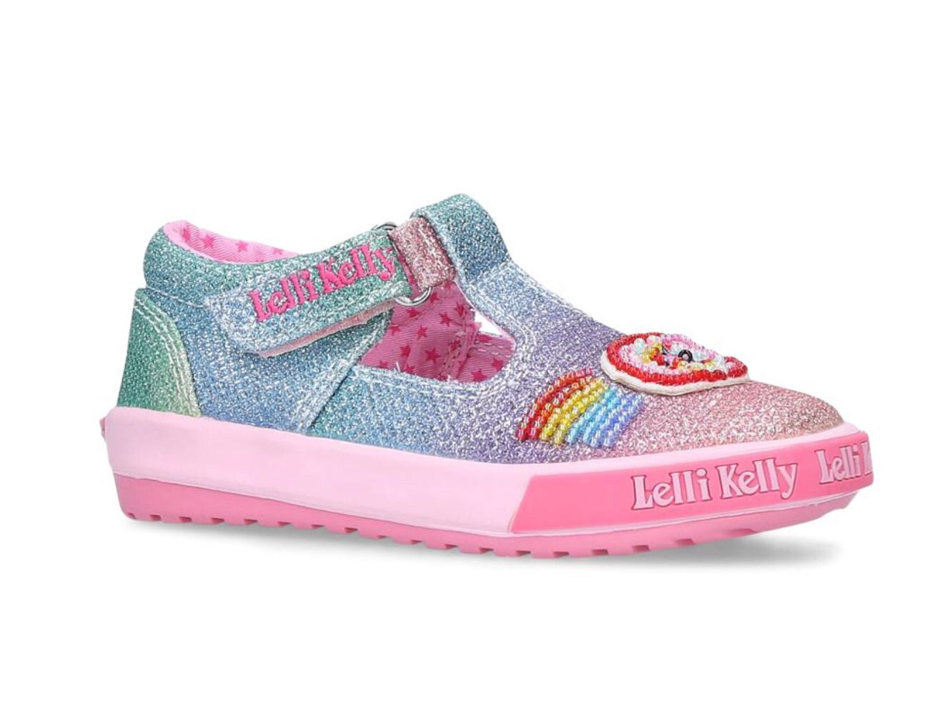 Lelli Kelly Rainbow Sparkle T-Bar