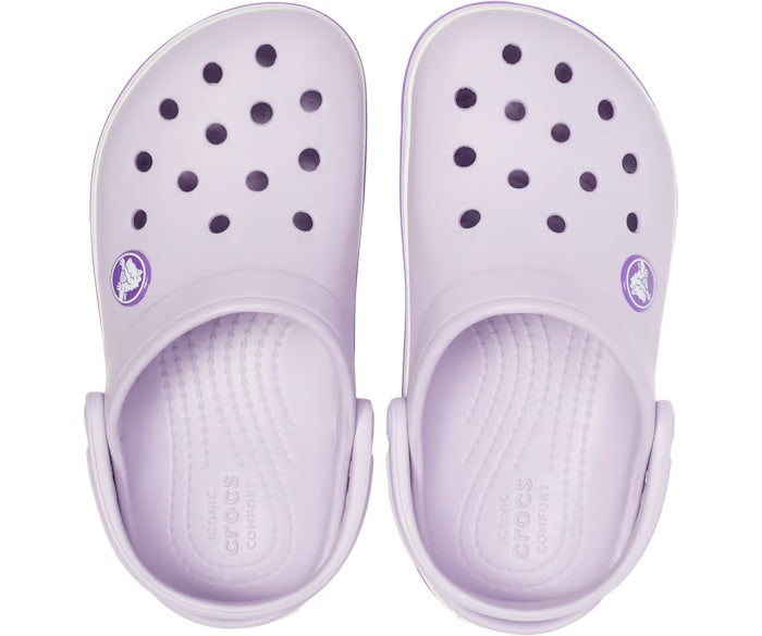 Crocs Kids Crocband Lavender & Neon Purple