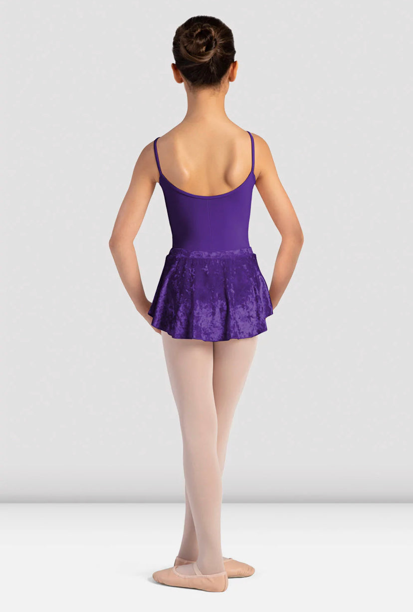 Bloch Girl’s Amethyst Velvet Skirt