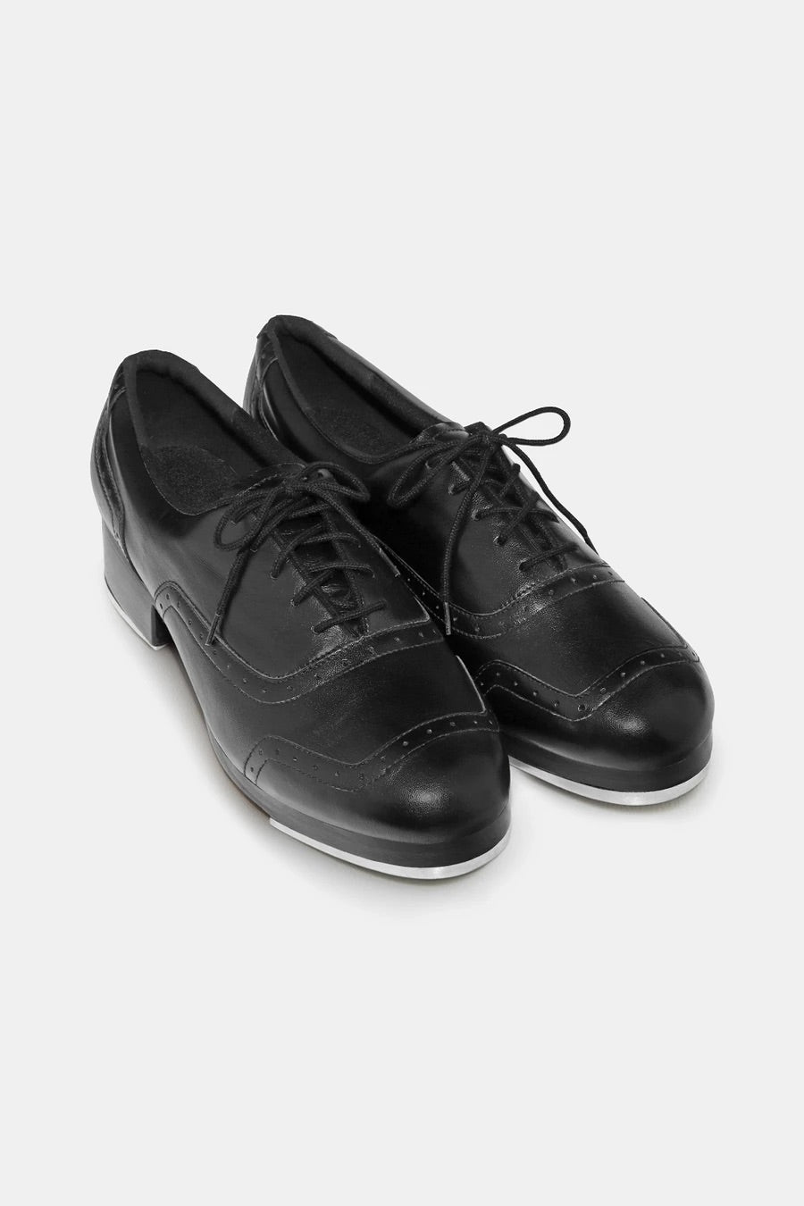 Jason Samuel Smith Black Leather Tap Shoes S0313M