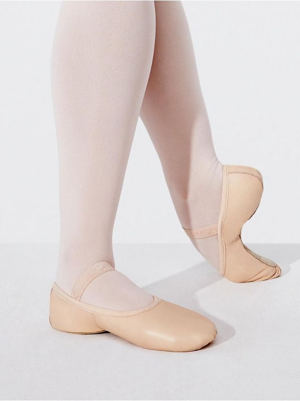 Capezio Pink Leather Lily Ballet Shoe