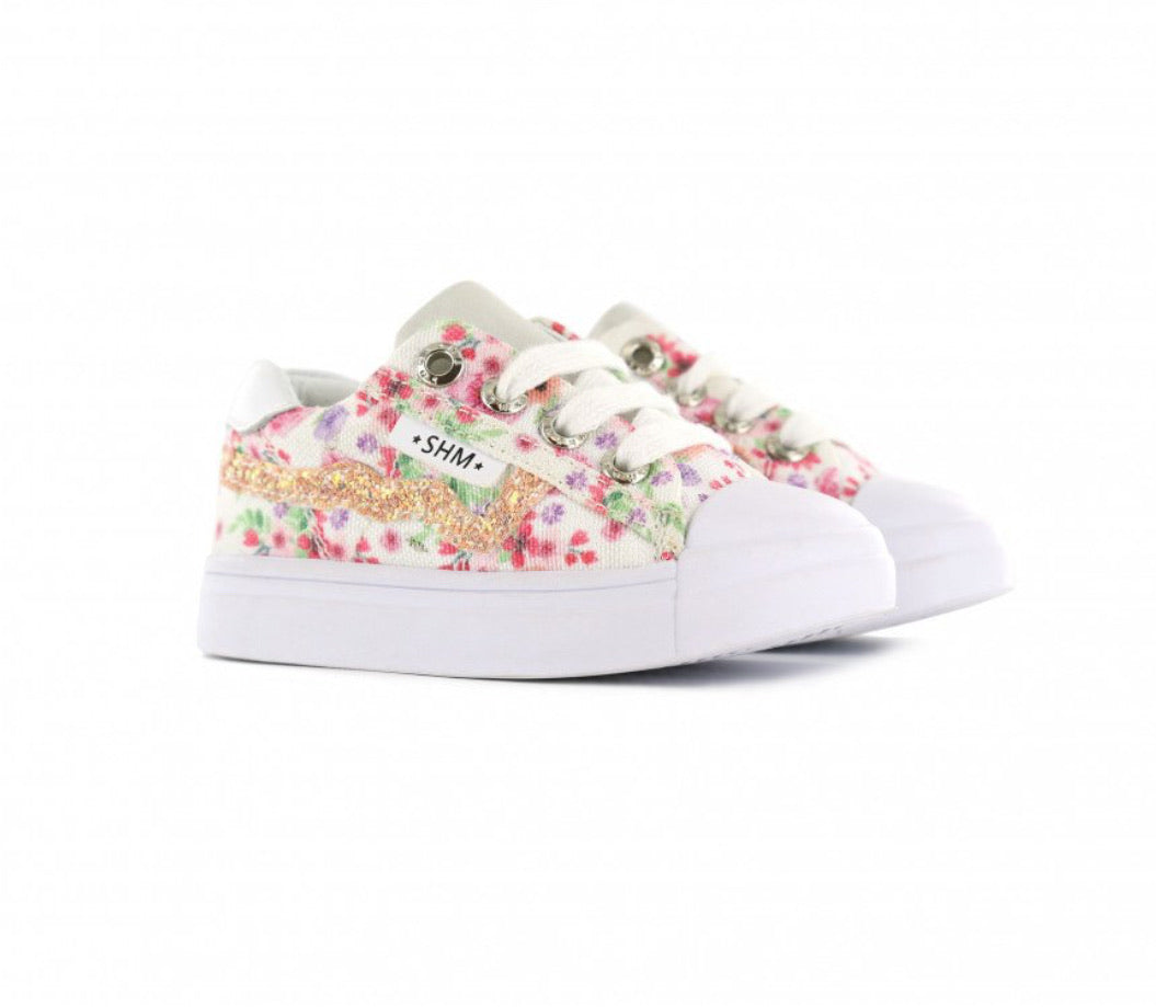 Shoesme Girl’s Floral Sneaker