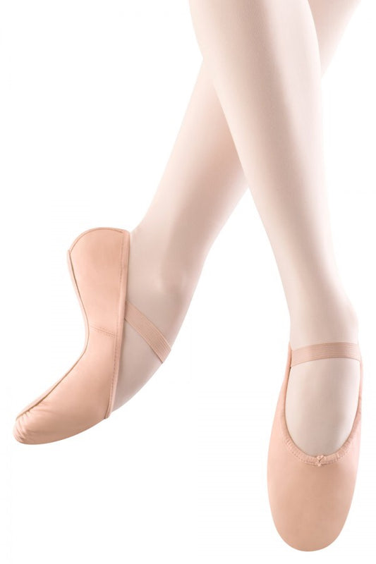 Bloch Arise Pink Full Sole Leather Ballet Shoes