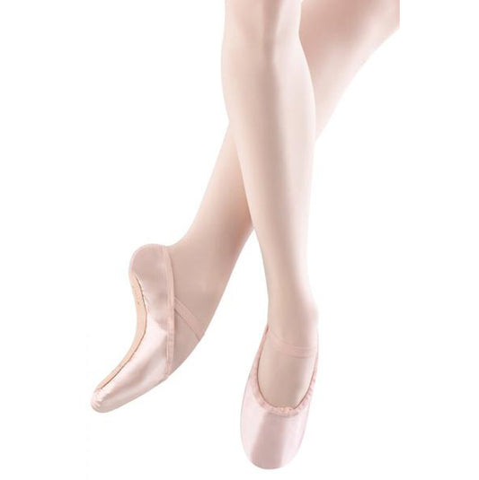 Bloch Pink Satin Full Sole Ballet Shoes - TheShoeZoo