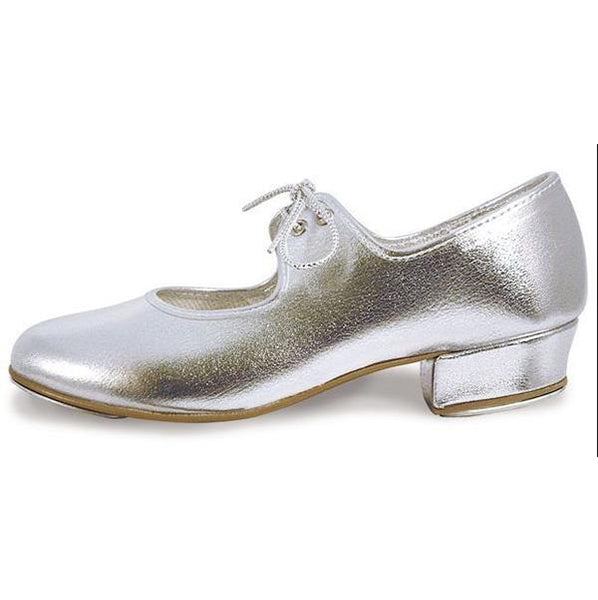 Roch Valley Silver Low Heel Tap Shoes