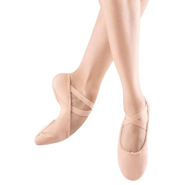 Bloch Proflex Pink Canvas Split Sole Ballet Shoes - TheShoeZoo